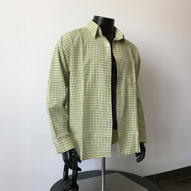 Men's Slim-Fit Long-Sleeve Shirt With Linear Print - Image 9