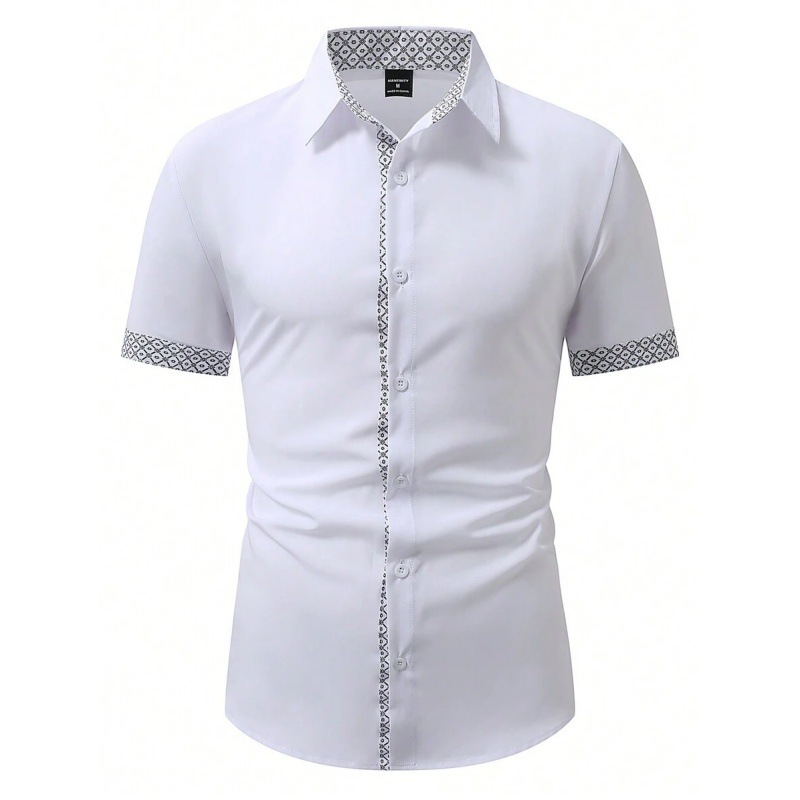 Printed 3D Digital Printed Short-sleeved Shirt