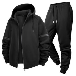 Men's Sports And Leisure Handsome Long Sleeved Two-piece Set