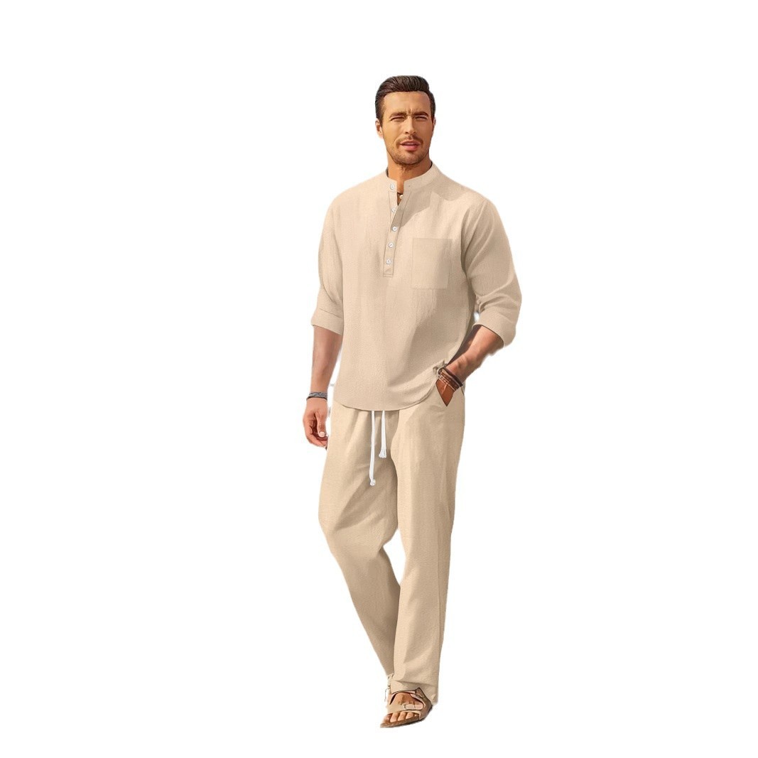 SpringSummer Men's Casual Loose Set - Image 4